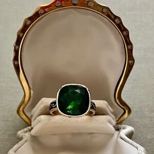 Green Stone Ring